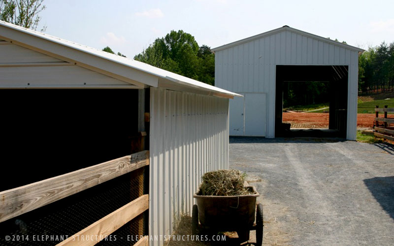 Choose a metal building from Elephant instead of a traditional wooden shed.